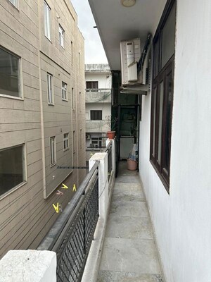 Balcony in 3 BHK Builder Floor at Lajpat Nagar 4 – for Sale