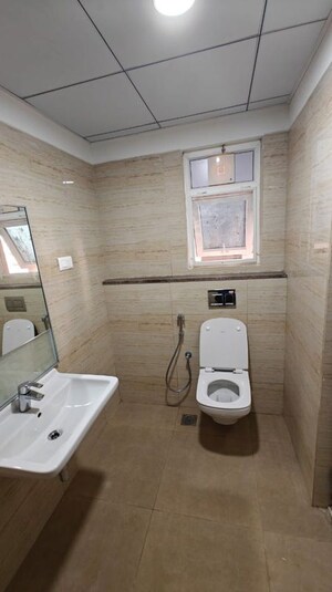 Bathroom in 2 BHK Apartment at Rajapushpa Provincia, Narsingi – for Rent