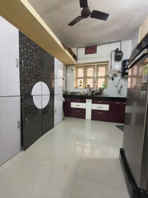 Kitchen in 1 BHK Apartment at Om Shri Ganesh Krupa CHS, Kalwa – for Rent