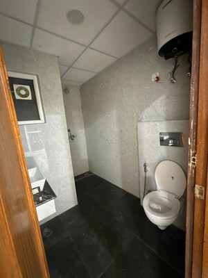 Bathroom in 3 BHK Apartment at SVP Gulmohur Garden, Raj Nagar Extension – for Rent