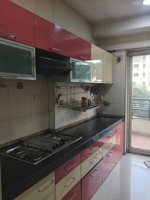 Kitchen in 3 BHK Apartment at Shrishti Synchronicity, Chandivali – for Rent