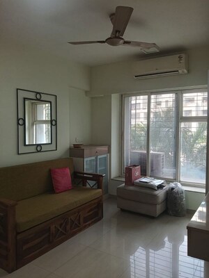 Living Room in 3 BHK Apartment at Shrishti Synchronicity, Chandivali – for Rent
