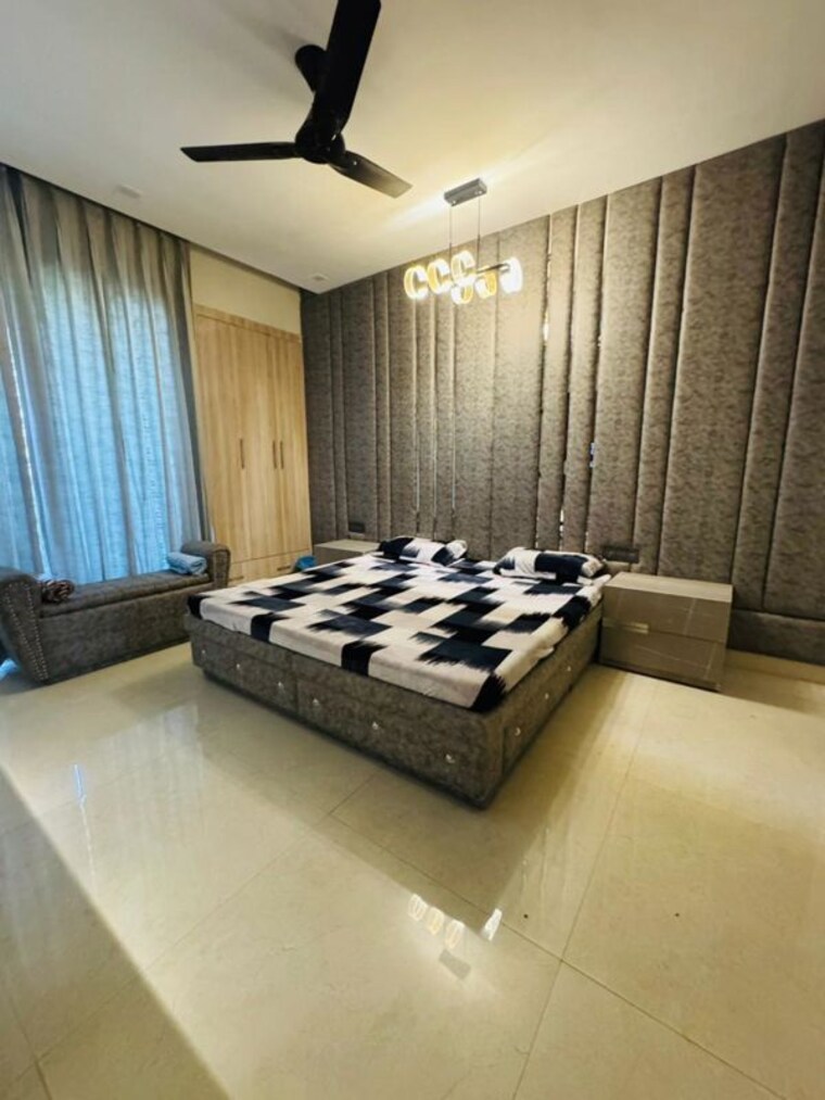 Bedroom, ananta-lifestyle 3 Bedroom 1432 Sq.Ft. Apartment In Lohgarh Zirakpur 10786781