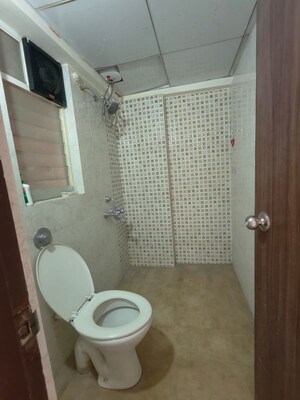 Bathroom in 1 BHK Apartment at Ganga New town, Dhanori – for Rent