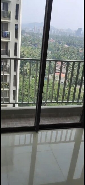 Balcony in 2 BHK Apartment at Shapoorji Pallonji Vicinia, Powai – for Rent
