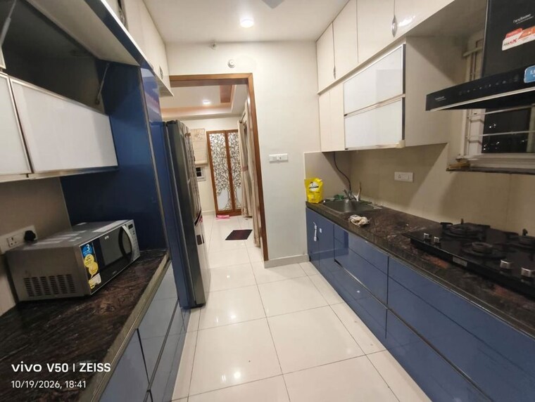 Kitchen, bollineni-bion 3 Bedroom 1840 Sq.Ft. Apartment In Kothaguda Hyderabad 10786833