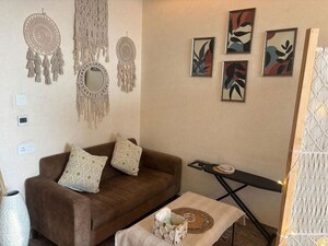 Living Room in 2 BHK Apartment at Signature Global Andour Height, Sector 71 – for Rent