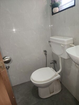 Bathroom in 1 BHK Apartment at MM Sai Narayana Residency, Kasheli – for Sale