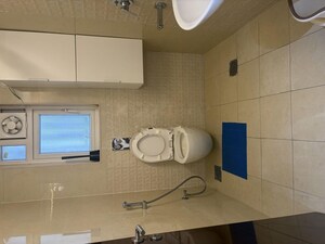 Bathroom in 2 BHK Apartment at Vasavi GP Trends, Nanakramguda – for Rent