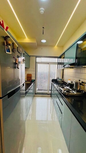 Kitchen in 1 BHK Apartment at Dombivli East – for Rent
