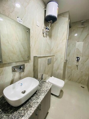 Bathroom in 1 RK Builder Floor at South Delhi – for Rent