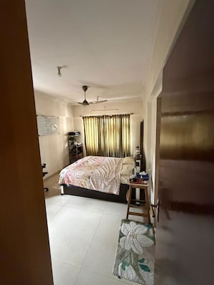 Bathroom in 3 BHK Apartment at Everest Height, Chandivali – for Rent