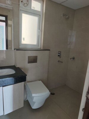 Bathroom in 3.5 BHK Apartment at Rishita Manhattan, Gomti Nagar – for Rent