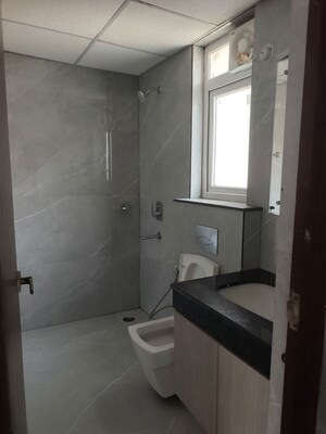 Bathroom in 3.5 BHK Apartment at Rishita Manhattan, Gomti Nagar – for Rent