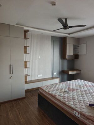 Kitchen in 3.5 BHK Apartment at Rishita Manhattan, Gomti Nagar – for Rent