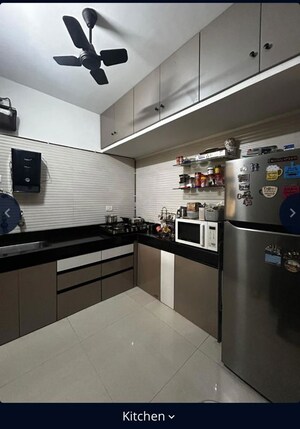 Kitchen in 2 BHK Apartment at Cosmos Enclave, Kasarvadavali – for Rent