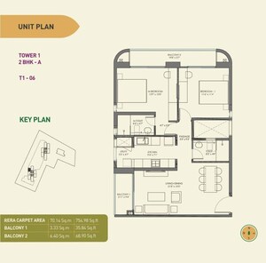 2 BHK Apartment For Sale in Birla Tisya, Rajaji Nagar