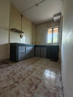 Kitchen in 1 BHK Apartment at Parsik Nagar – for Rent