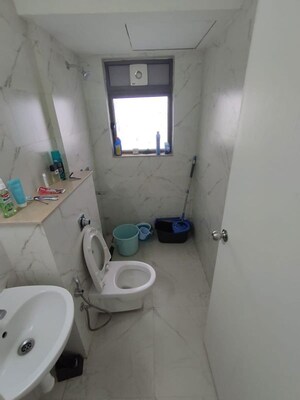 Bathroom in 2 BHK Apartment at Runwal Bliss, Kanjurmarg East – for Rent