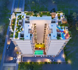 1 BHK Apartment – Exterior View View at Krishna Ikon, Sector 8 Pushpak Nagar - for Sale