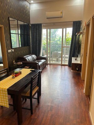 Living Room in 2 BHK Apartment at Godrej Royale Woods, Devanahalli – for Sale