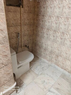 Bathroom in 1 BHK Builder Floor at South Delhi – for Rent
