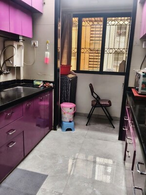 Kitchen in 3 BHK Apartment at Balaji Delta Central, Kharghar – for Sale