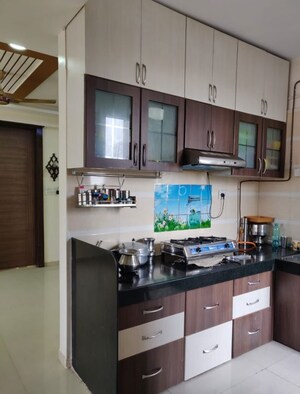 Kitchen in 2 BHK Apartment at Chandrarang Capital Tower, Wakad – for Rent