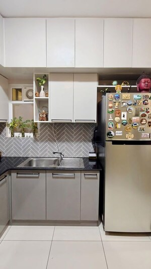 Kitchen in 2 BHK Apartment at Godrej Royale Woods, Devanahalli – for Rent