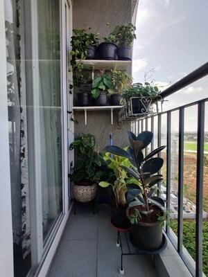 Balcony in 2 BHK Apartment at Godrej Royale Woods, Devanahalli – for Rent