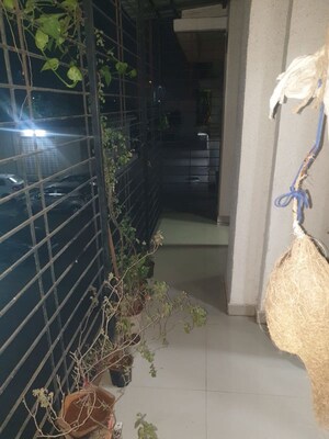 Balcony in 3 BHK Apartment at Nisarg Hyde Park, Kharghar – for Rent
