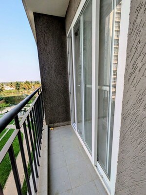Balcony in 2 BHK Apartment at Godrej Royale Woods, Devanahalli – for Rent