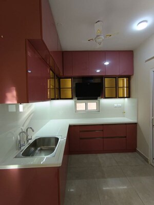 Kitchen in 3 BHK Apartment at Candeur 40, Miyapur – for Rent