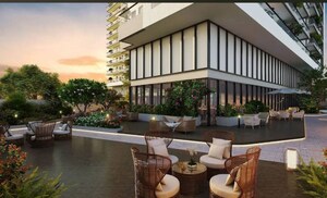 Balcony in 4 BHK Apartment at Prestige Vaishnaoi Rainbow Waters, Rai Durg – for Sale