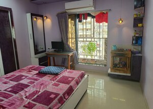 Bedroom in 2 BHK Apartment at Cosmos Enclave, Kasarvadavali – for Rent