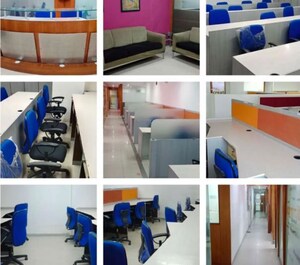 Team Area in  Office Space at Sahar Plaza, Andheri East – for Rent