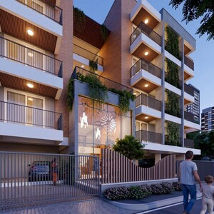 3 BHK Apartment – Exterior View View at Shubh Enclave Bangalore, Harlur - for Sale