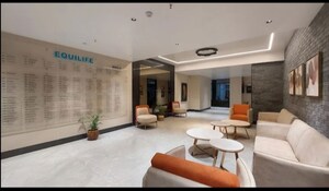 Living Room in 2 BHK Apartment at Pristine Equilife Homes Phase III, Mahalunge Ingale – for Rent