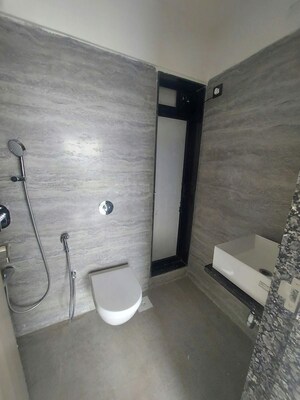 Bathroom in 1 BHK Apartment at Paradigm Antalya, Oshiwara – for Rent