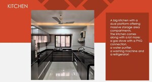 Kitchen in 1 BHK Apartment at Seven Bungalow, Andheri West – for Rent