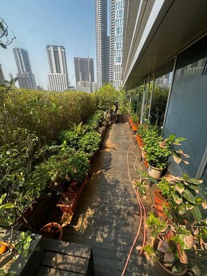 Balcony in  Office Space at Lodha Supremus Worli, Worli – for Rent