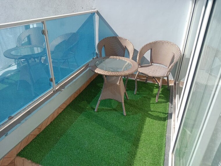 Balcony, shubh-city Studio 589 Sq.Ft. Apartment In Gaur City 1 Greater Noida 10787325