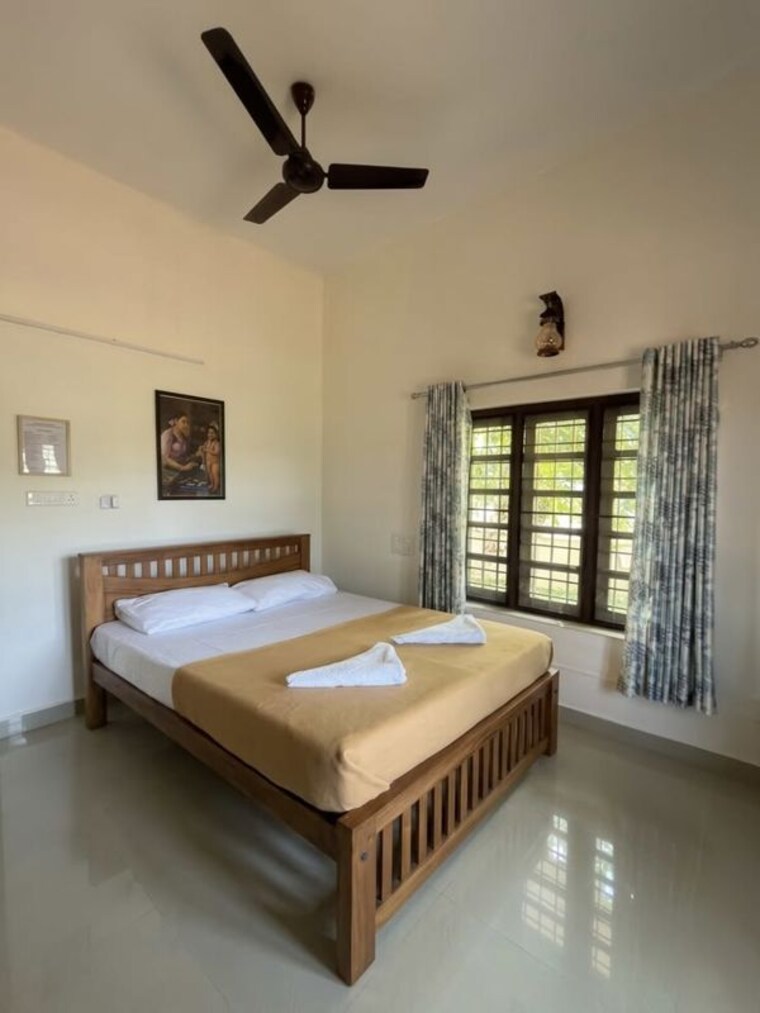 Bedroom, ottapalam 3 Bedroom 1300 Sq.Ft. Villa In Ottapalam Palakkad 10787336