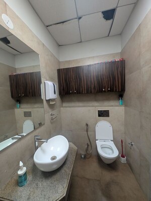 Bathroom in  Office Space at Kohinoor Square Altissimo, Dadar West – for Rent