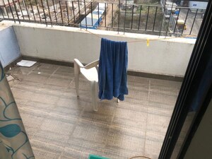 Balcony in 2 BHK Apartment at Baner – for Rent