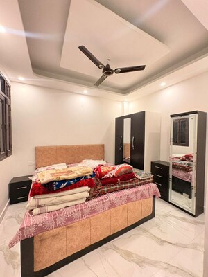 Bedroom in 1 BHK Builder Floor at Chattarpur – for Rent