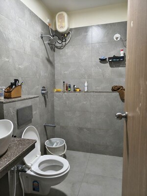 Bathroom in 1 BHK Apartment at Antariksh Ace, Bandra East – for Rent