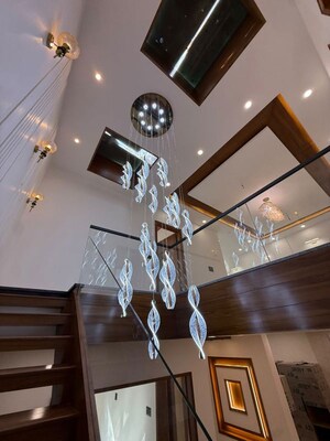 Staircase in  Villa at Kharar Mohali Road – for Sale