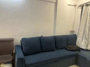 Living Room in 1 RK Apartment at Airoli – for Sale