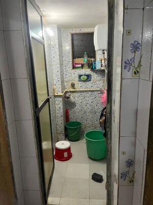 Bathroom in 1 RK Apartment at Airoli – for Sale